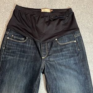 Paige Laurel Canyon Maternity Jeans in Las Palmas